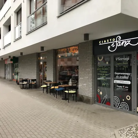 公寓 Luxury & Stylish In Wola Warsaw, Balcony *