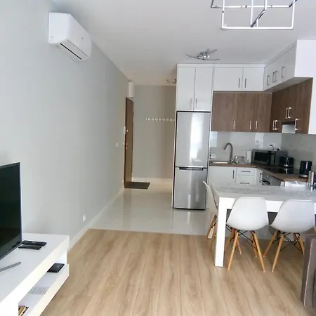 Luxury & Stylish In Wola Warsaw, Balcony アパート
