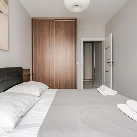 アパート Luxury & Stylish In Wola Warsaw, Balcony *