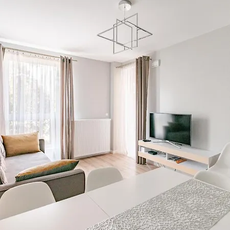 公寓 Luxury & Stylish In Wola Warsaw, Balcony