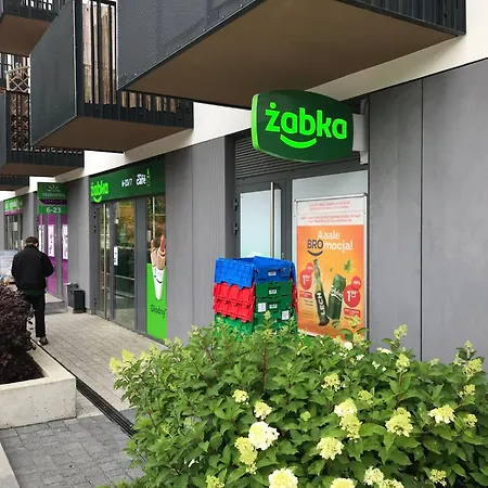 Luxury & Stylish In Wola Warsaw, Balcony 公寓 华沙